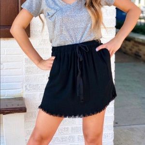 NWOT Umgee Pocketed Tassel Skirt